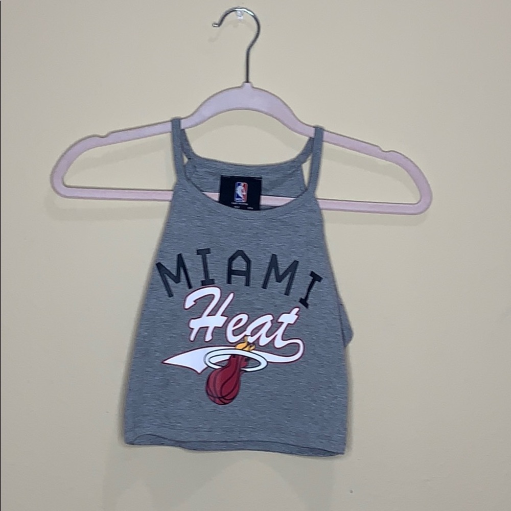 Miami heat crop top